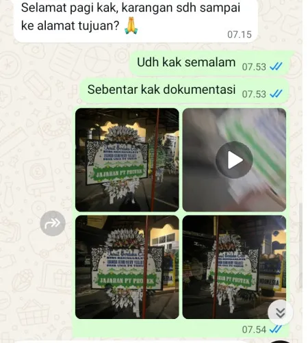 Pengiriman Papan Bunga Selamat Jombang