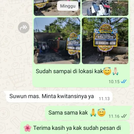 Pengiriman Papan Bunga Duka Jombang