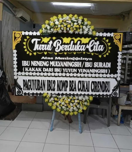 Papan Bunga Duka Jombang