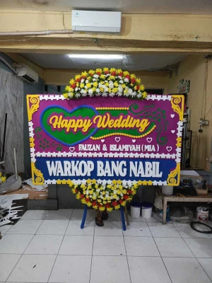 Papan Bunga di Jombang