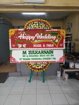 Papan Bunga di Jombang