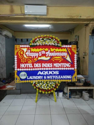Papan Bunga di Jombang