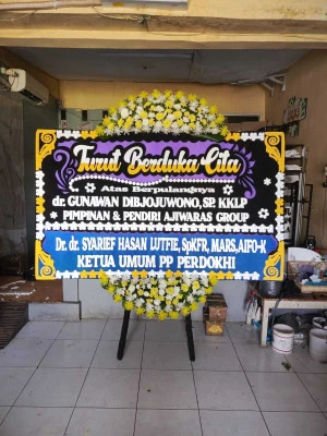 Papan Bunga di Jombang